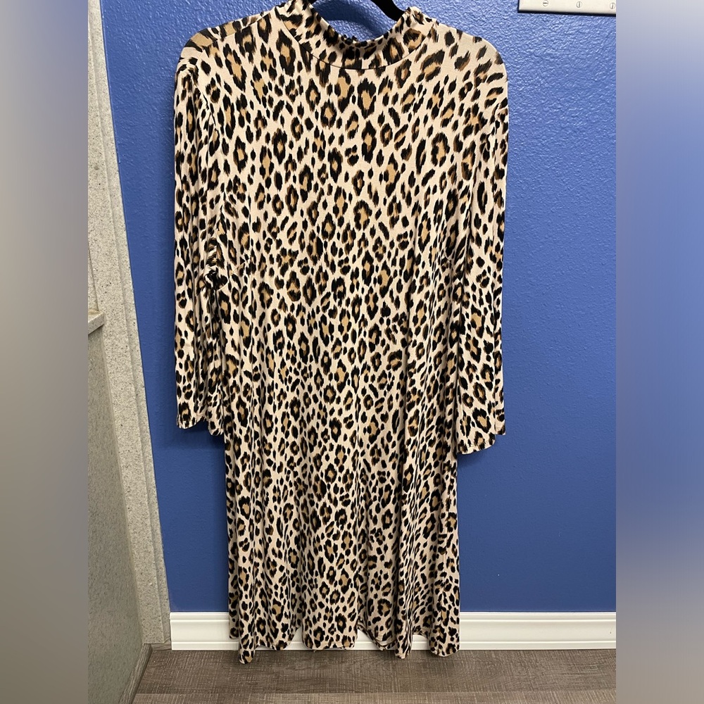 Sassy Cheetah Print Dress